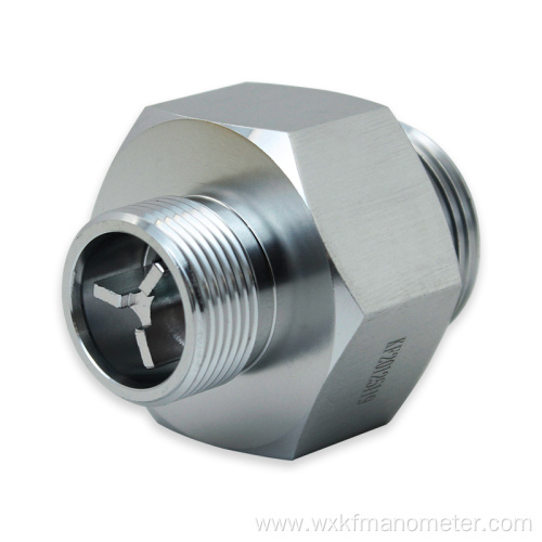 Sanitary stainless steel vacuum valve